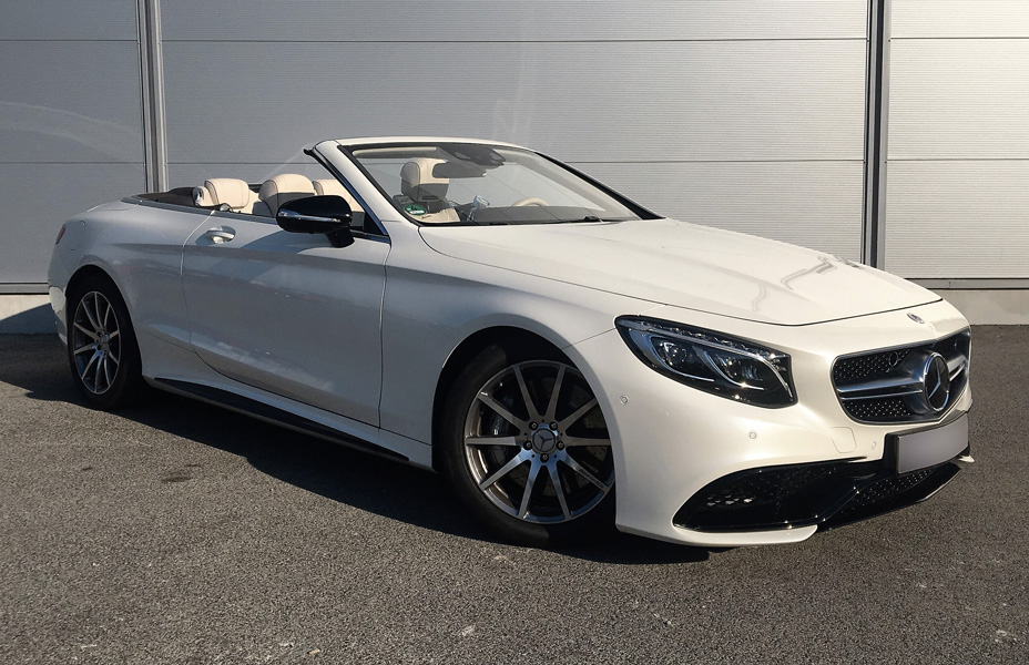 MERCEDES S63 AMG convertible