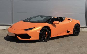 LAMBORGHINI HURACAN SPYDER LP610-4 ORANGE (via partenaire0601)